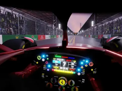 f1 2022 Ferrari F1-75 Low-poly 3D model Low-poly 3D model