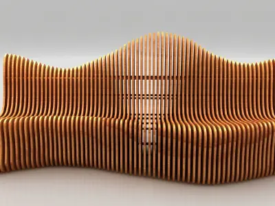 Parametric Sofa  3D model