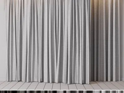 hadi curtain 37 3D model
