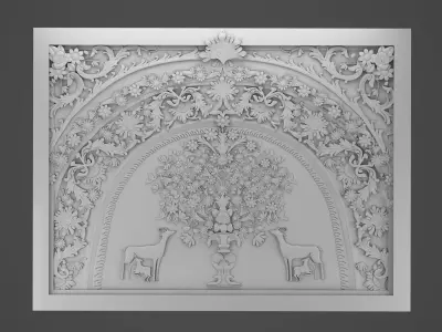 decorative plaster 3D model purchase