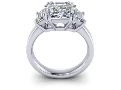 Solid Love Woman Wedding Ring  3D print model