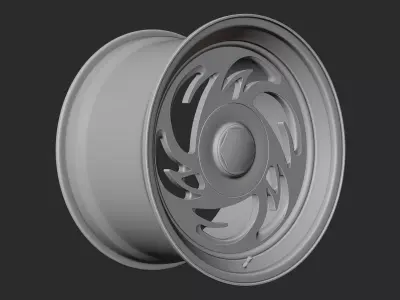 Billet Specialities GTP-52 Wheels 3D model