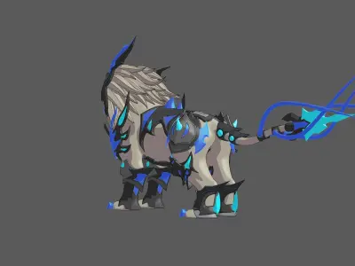 Lelion Warrior 3D model