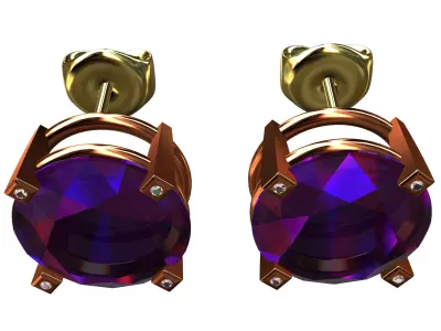 EARRINGS  3D print model