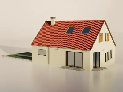 French House 3D model