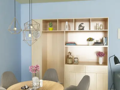 Design Set 2 - Furniture 3D model 3D model