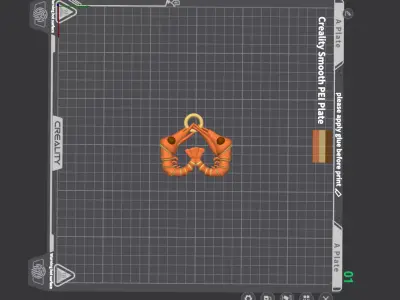 Shrimp Lovers Heart Posture Check Meme MULTICOLOR supportless 3D print model