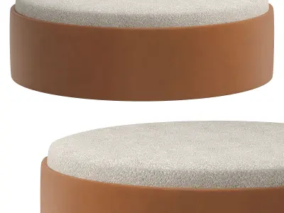 Jason big pouf 3D model