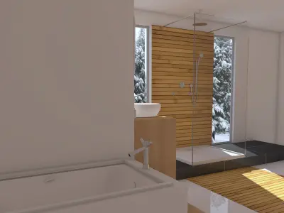 Bathroom 08 3D model