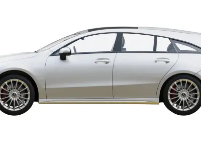 Mercedes-Benz CLA Shooting Brake 3D model