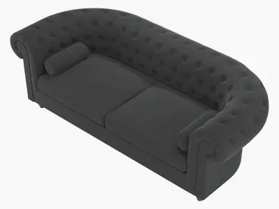 Sofa - Chester 3D model