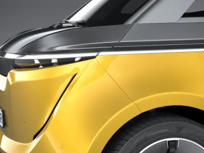 Generic Van EV v1 2023 3D model