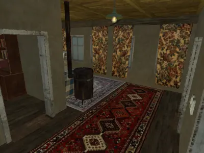 Village house 3D model