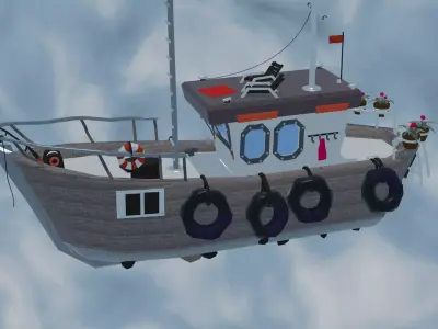 free ship Free 3D model