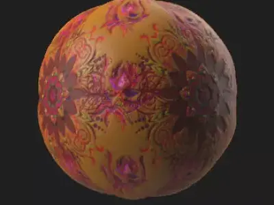 22 Dooles Surfaces PBR Texture Flowers style Texture