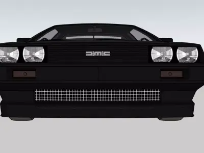 DELOREAN DMC-12 3D model