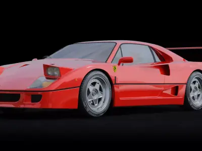 Ferrari F40 3D model