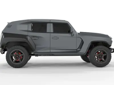 2020 Rezvani Tank X  3D model