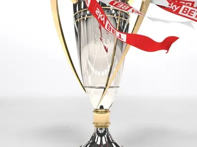 League One Trophy 3D model
