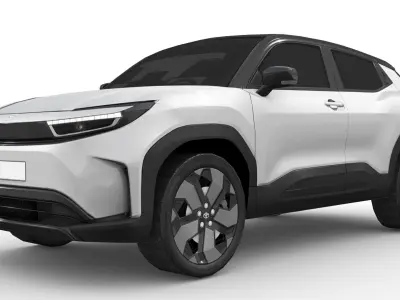 Toyota Urban Cruiser 2025 Low-poly 3D model