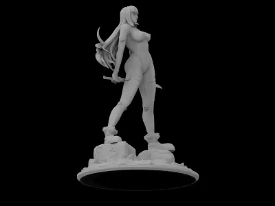 Shadaloo Reika  3d model file for 3d printer 3D print model