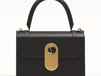 Christian Louboutin Elisa Top Handle Bag Small Low-poly 3D model