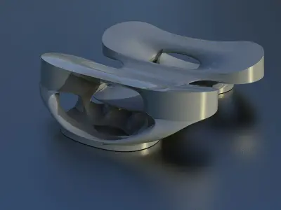 geometric modern art gm7 3D print model