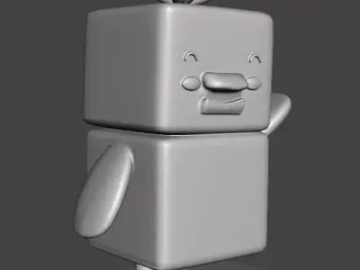 CHIRO THE CHICKEN FIGURE MODEL TOY STATUE ORNAMENT FOR KIDS 3D print model