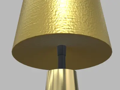 Modern Luxury Lamp 01 Low-poly 3D model