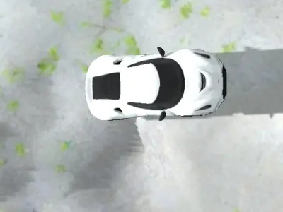 Futuristic Concept Sports Car 3D Model  Low-poly 3D model