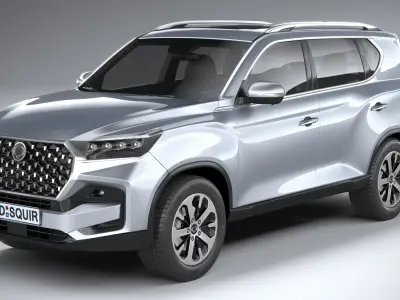 SsangYong Rexton 2021 3D model