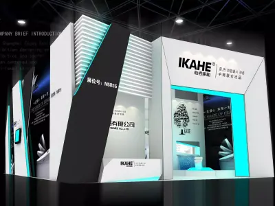 Exhibition - Area -10X15-3DMAX2009-04 3D model
