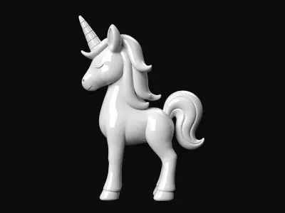 Unicorn 3D print model