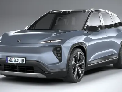 NIO ES7 2023 3D model