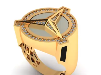 men ring 401001 3D print model