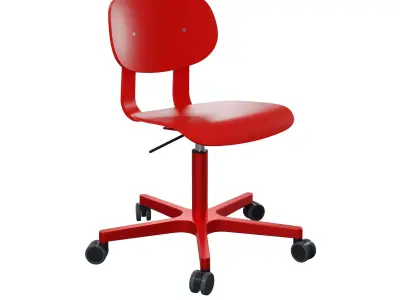 Office chair 01 3D model
