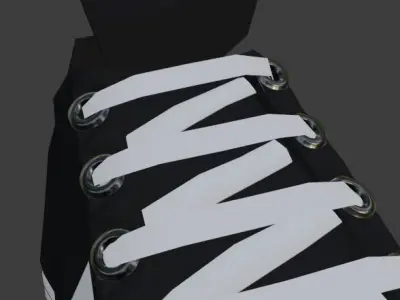 Skater sneakers 3D model
