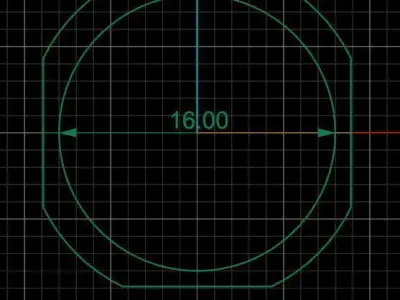 Golden Geometric Wedding Ring 3D print model