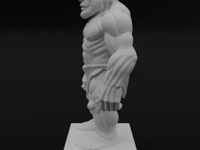 Cyclops figurine 3D model for 3D printing 3D print model