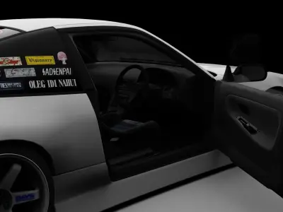Nissan 180SX 3D model