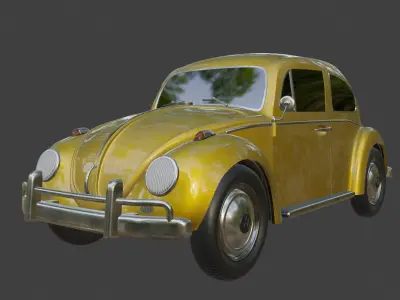 Bumblebee - transformers VW beetle 3D model