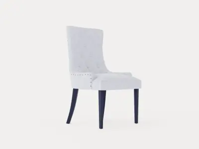 Victoria Dining Chair Low-poly 3D model