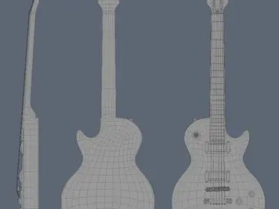 Gibson Les Paul Custom 3D model