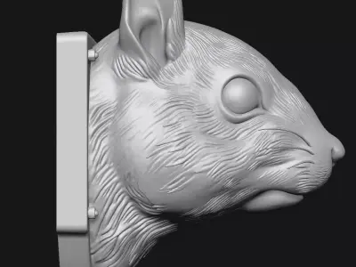 squirrel 3D print model