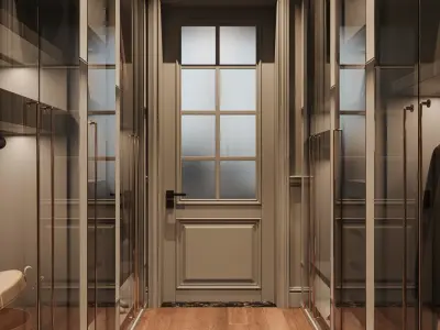 Bedroom interior scenes 3D model order