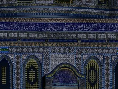 dome of the rock 3D model