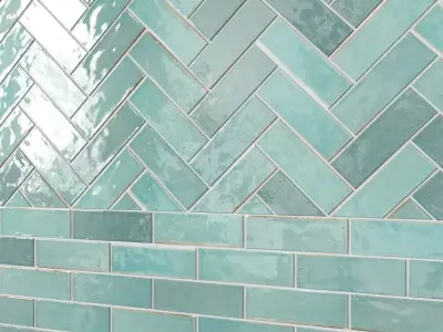 2X6 HERRINGBONE PATTERN 3D model