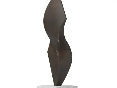 Abstract sculpture 3D model 5