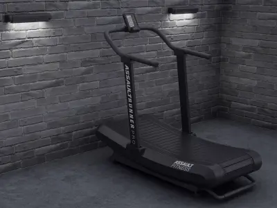 Treadmill - Assault Runner Pro 3D model
