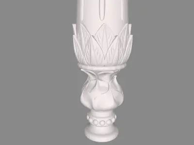 Pillar 009 3D Model 3D print model 3D print model